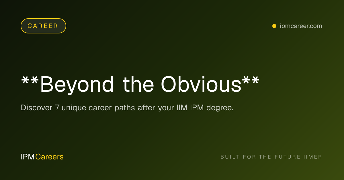 **Beyond the Obvious**