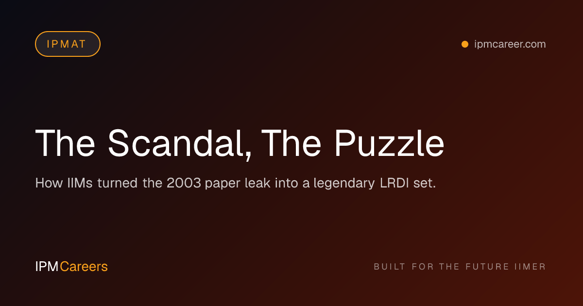 The Scandal, The Puzzle