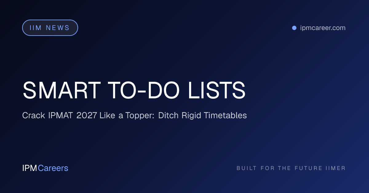 SMART TO-DO LISTS