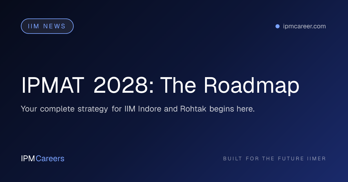 IPMAT 2028: The Roadmap