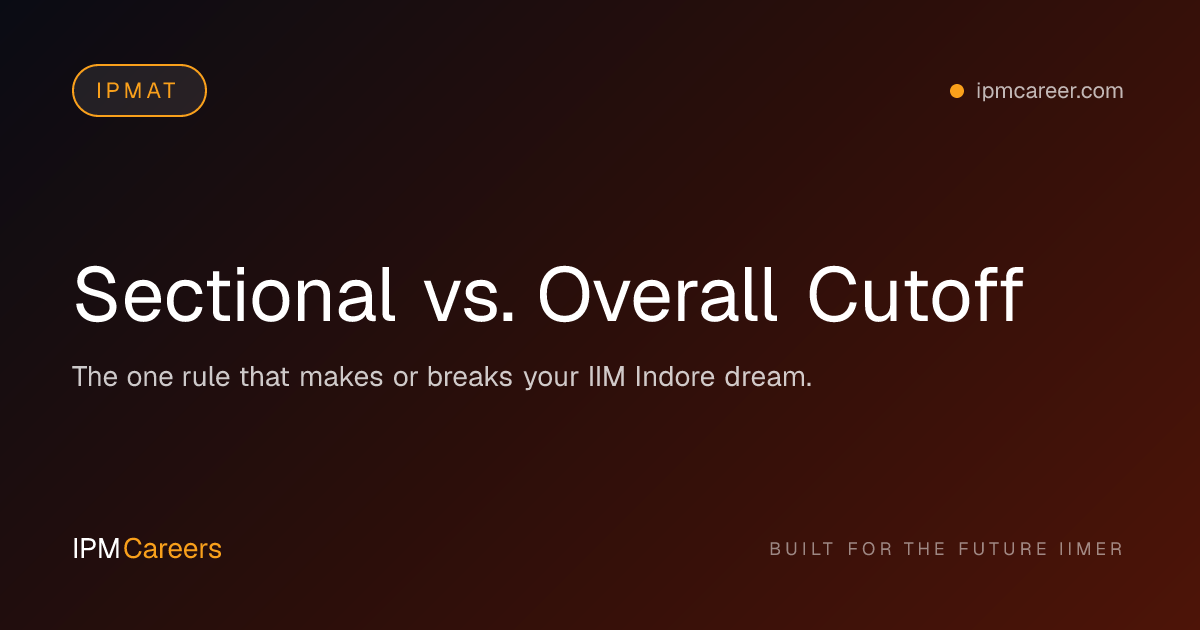 Sectional vs. Overall Cutoff