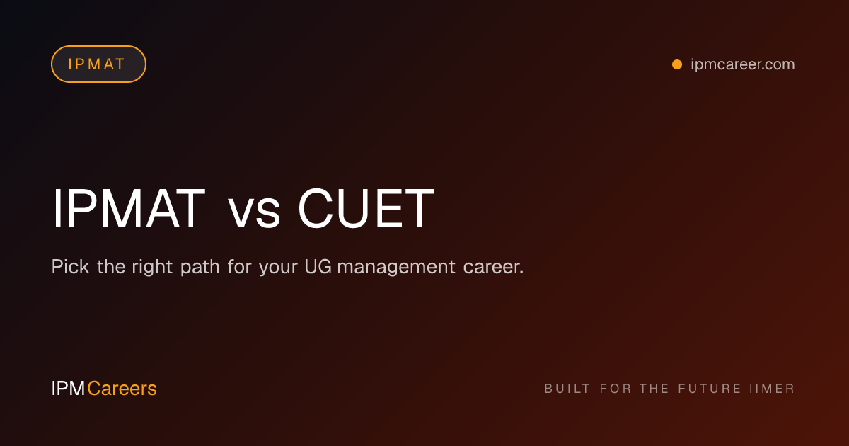 IPMAT vs CUET