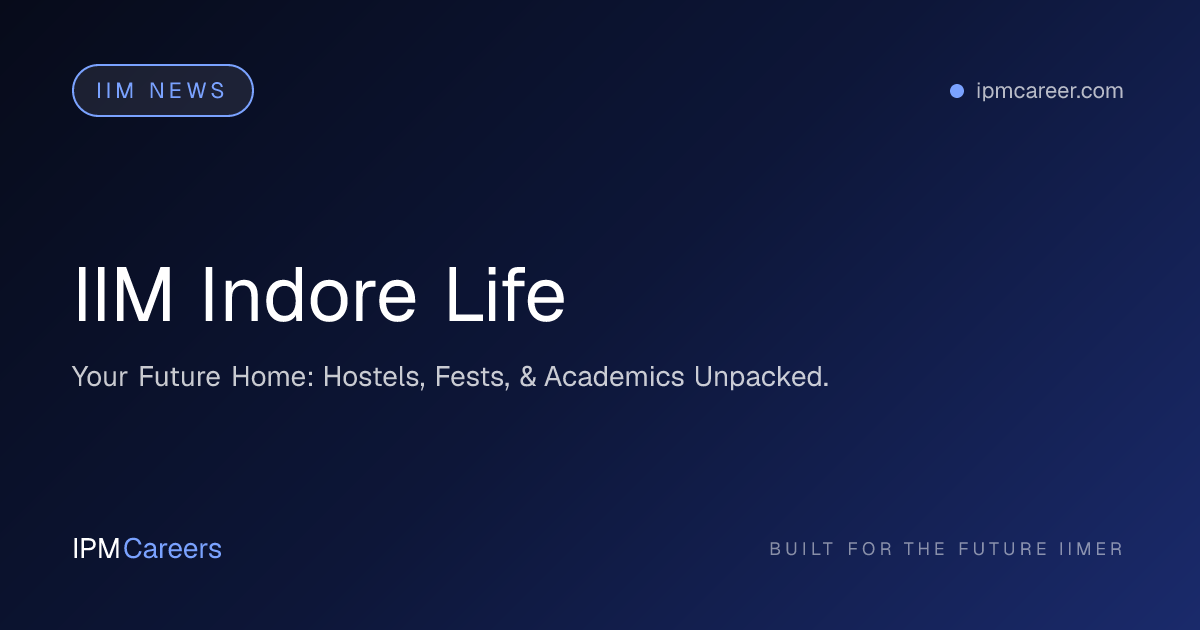 IIM Indore Life